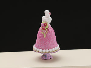French Marquise Cake in Pink - Amélie - Handmade Miniature Food