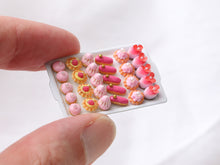 Load image into Gallery viewer, French Pink Petits Fours - Mignardises Roses - Handmade Miniature Food