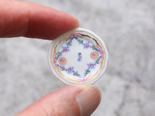 Load image into Gallery viewer, Miniature Porcelain Decorative Plate - Dollhouse Miniature Ornament