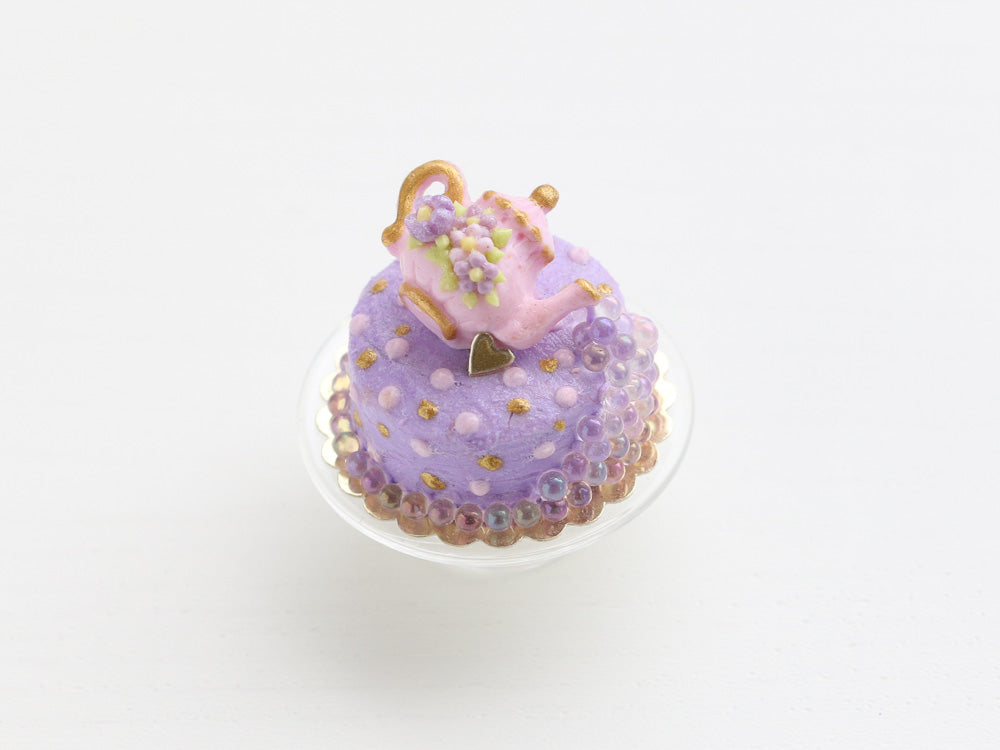 Bubble Tea Miniature Cake - OOAK - Food for Dollhouse