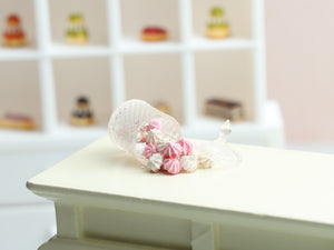 Spilt Jar of Assorted Meringues - Handmade Miniature Dollhouse Food