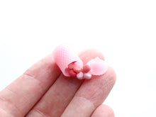 Load image into Gallery viewer, Spilt Jar of Pink Macarons - Handmade Miniature Dollhouse Food