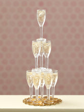 Load image into Gallery viewer, Champagne Tower - Summer Drinks - Handmade Miniature Dollhouse Food