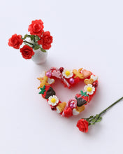 Load image into Gallery viewer, OOAK - Miniature Decorative Valentine&#39;s Garland – Dollhouse 1:12 Scale Handmade Decoration
