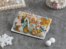 Load image into Gallery viewer, Winter Cookies - Winter Wonderland Collection - Handmade 12th Scale Dollhouse Miniature