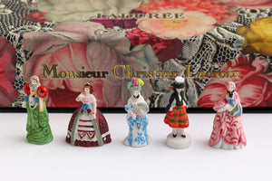 Rare Authentic Christian Lacroix Ladurée Fève, Decorative Miniature, French Fashion - Dollhouse Miniature