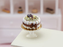 Load image into Gallery viewer, 1:12 Scale Miniature Charlotte Pastry - Handmade Food for Dollhouses