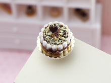 Load image into Gallery viewer, 1:12 Scale Miniature Charlotte Pastry - Handmade Food for Dollhouses