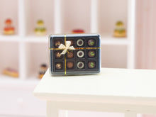 Load image into Gallery viewer, 1:12 Scale Gift Box of French Chocolates - Handmade Miniature Food