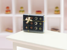 Load image into Gallery viewer, 1:12 Scale Gift Box of French Chocolates - Handmade Miniature Food