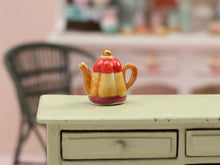 Load image into Gallery viewer, Novelty Miniature Charlotte Teapot - 12th Scale Dollhouse Decoration