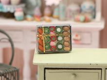 Load image into Gallery viewer, Gift Box of Marzipan Vegetables - Handmade Miniature Food for Dollhouse in 12th Scale