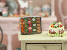 Load image into Gallery viewer, Gift Box of Marzipan Vegetables - Handmade Miniature Food for Dollhouse in 12th Scale