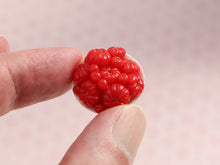Load image into Gallery viewer, Beef Heart (Coeur de Boeuf) and Cherry Tomatoes in Bowl - 12th Scale Handmade Miniature Food for Dollhouses