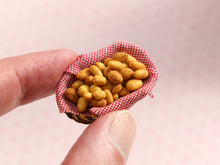 Load image into Gallery viewer, Basket of New Potatoes - 12th Scale Handmade Miniature Food for Dollhouses