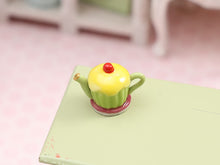 Load image into Gallery viewer, Novelty Miniature Cupcake Teapot - 12th Scale Dollhouse Decoration