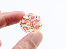 Load image into Gallery viewer, Delightful Pink Cookies and Treats on a Pink Stand - 12th Scale Dollhouse Miniature Food