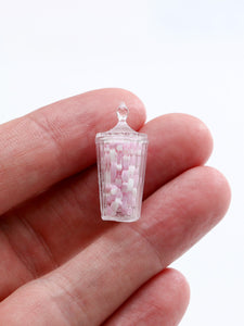 Set of Three Decorative Candy Jars - Handmade Dollhouse Miniature Food