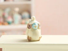 Load image into Gallery viewer, Cute Owl Teapot - Miniature decoration for Dollhouses