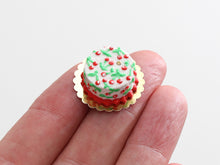 Load image into Gallery viewer, Summer Garden Cake - Cherries - OOAK - Handmade Miniature Food