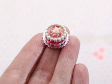 Load image into Gallery viewer, Charlotte Pastry for Valentine's Day - 12th Handmade Miniature Dollhouse Food