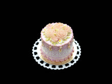 Load image into Gallery viewer, Vintage Cake (D) - Handmade Miniature Dollhouse Food