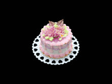 Load image into Gallery viewer, Vintage Cake (F) - Handmade Miniature Dollhouse Food