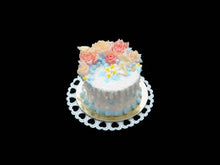 Load image into Gallery viewer, Vintage Cake (C) - Handmade Miniature Dollhouse Food