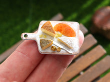 Load image into Gallery viewer, French Cheese and Grapes Board - Handmade Miniature Dollhouse Food