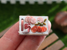 Load image into Gallery viewer, French Charcuterie Board - Handmade Miniature Dollhouse Food