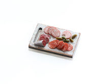 Load image into Gallery viewer, French Charcuterie Board - Handmade Miniature Dollhouse Food