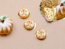 Load image into Gallery viewer, Butter Cookie &quot;Gingerbread&quot; Man Tartlet - Individual French Christmas Pastry - Miniature Food