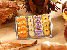 Load image into Gallery viewer, Autumn Fruit Decorated Cookies - 12th Scale Miniature Food