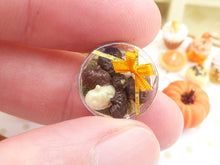 Load image into Gallery viewer, Chocolate Jack O Lanterns - Halloween / Autumn - 12th Scale Miniature Food