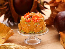Load image into Gallery viewer, Cookie Leaf Cake for Autumn / Fall / Halloween - 12th Scale Miniature Food