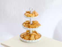 Load image into Gallery viewer, French Butter Cookies on Stand - Paris, Bonne Maman - Handmade Miniature Food