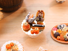 Load image into Gallery viewer, Autumn-Themed French Pastries - 12th Scale Miniature Food