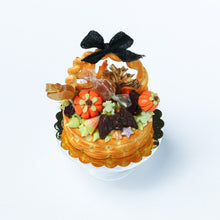 Load image into Gallery viewer, Autumn Basket Cake Filled with Awesome Treats - Miniature Food