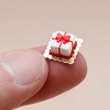 Load image into Gallery viewer, Christmas Present Gift Pastry - 12th Scale Miniature Food