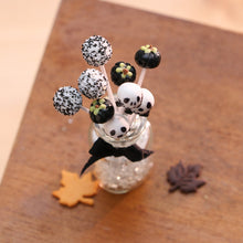 Load image into Gallery viewer, Miniature Halloween Cake Pops including Jack Skellington style - Miniature Food