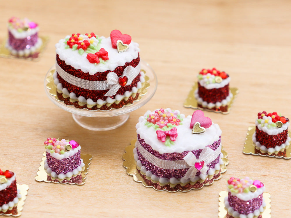 Miniature Cakes · A Clay Cake · Creation by Karen Davis