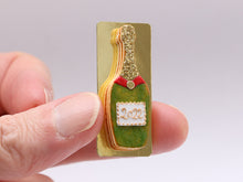 Load image into Gallery viewer, Bottle of Champagne Millefeuille Sablé 2024 (Customisable) - 12th Scale Miniature Food