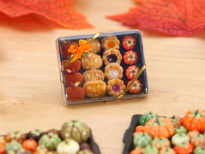 Gift Box of Autumn and Halloween Themed Treats -  Miniature Food