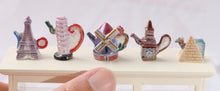 Load image into Gallery viewer, Series of World Landmark Teapots - Fèves - 12th scale Miniature Dollhouse Accessorie