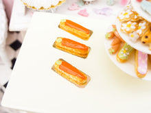 Load image into Gallery viewer, Carrot Eclair for Easter - 12th Scale Miniature Food