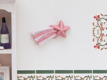 Load image into Gallery viewer, Pink Shooting Star Decoration (French Fève) - Dollhouse Miniature