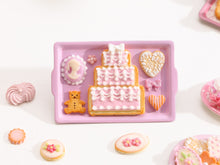 Load image into Gallery viewer, Marie-Antoinette Inspired Cookies - Parisian Bakery Cake, White Chocolate Cameo