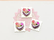 Load image into Gallery viewer, Valentine&#39;s Day Blossom Individual Pastry - Miniature Food