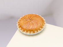 Load image into Gallery viewer, French Country Pie - OOAK - Swirls - Handmade Miniature Food