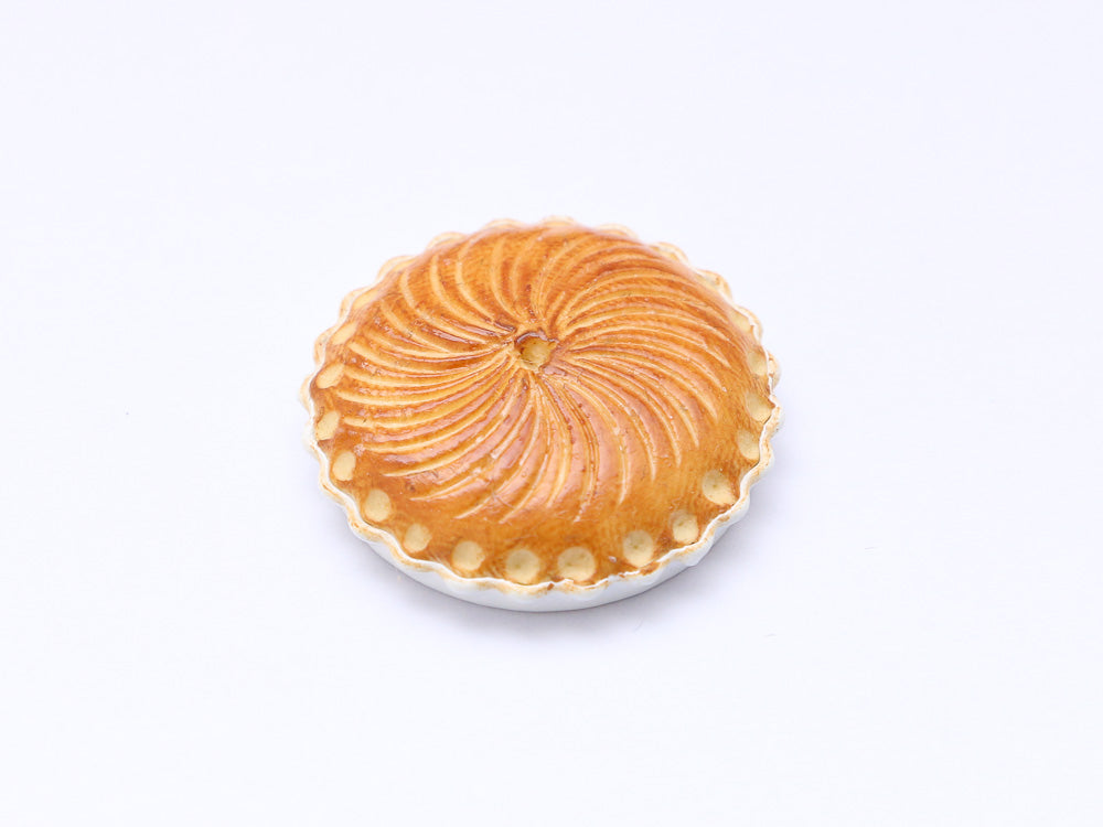French Country Pie - OOAK - Swirls - Handmade Miniature Food